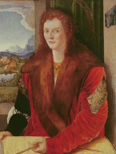 Ritratto di un giovane uomo o Ritratto di un giovane uomo rappresentato come San Sebastiano, c.1499
